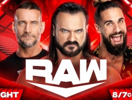 WWE RAW第1627期：塞斯罗林斯给CM朋克和的路下达裁判指示