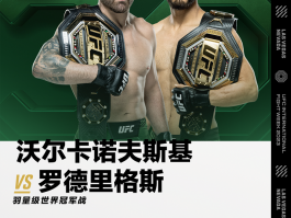 UFC290敲定沃尔卡诺夫VS罗德里格兹冠军统一战