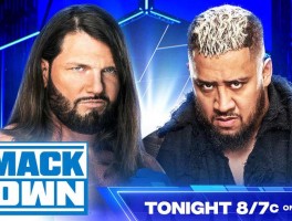 WWE SmackDown第1270期：AJ斯泰尔斯迎战西科亚，鲍比莱斯利和桑托斯争夺美国冠军挑战资格